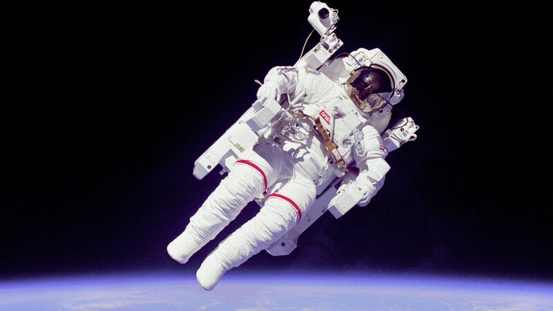 Astronaut in space