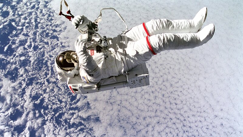 Astronaut in space