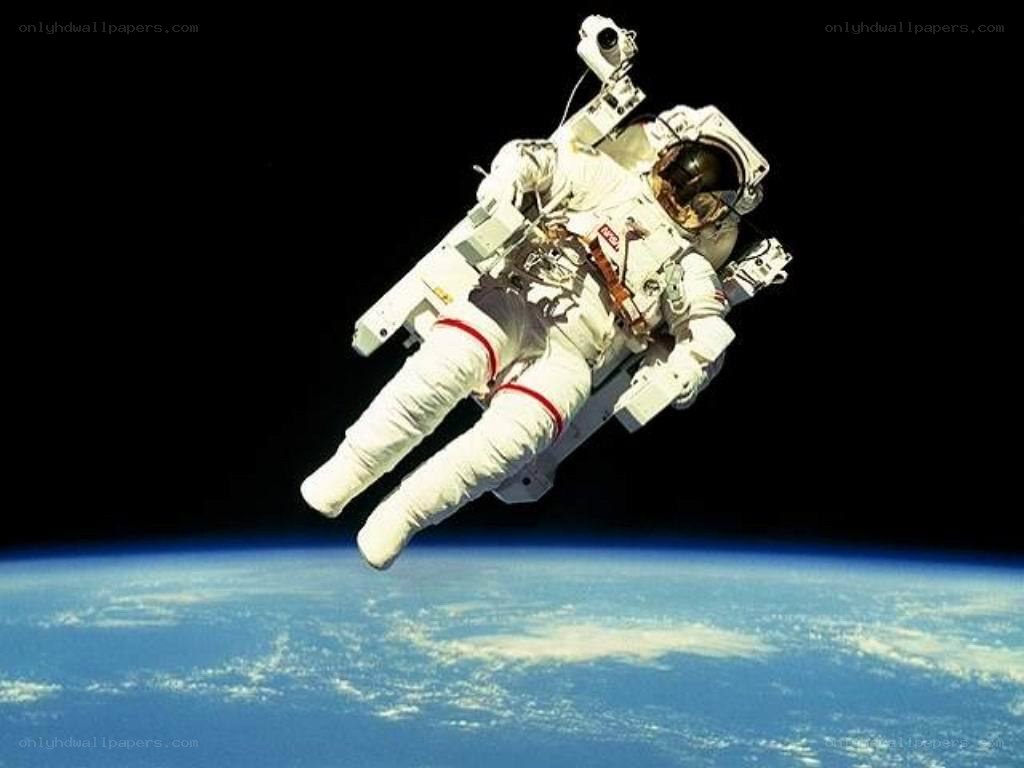 Astronaut in space