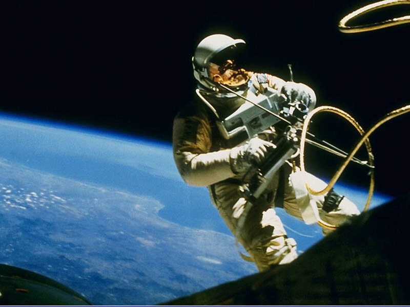 Astronaut in space