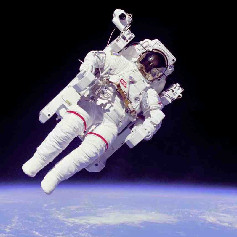 Astronaut in space