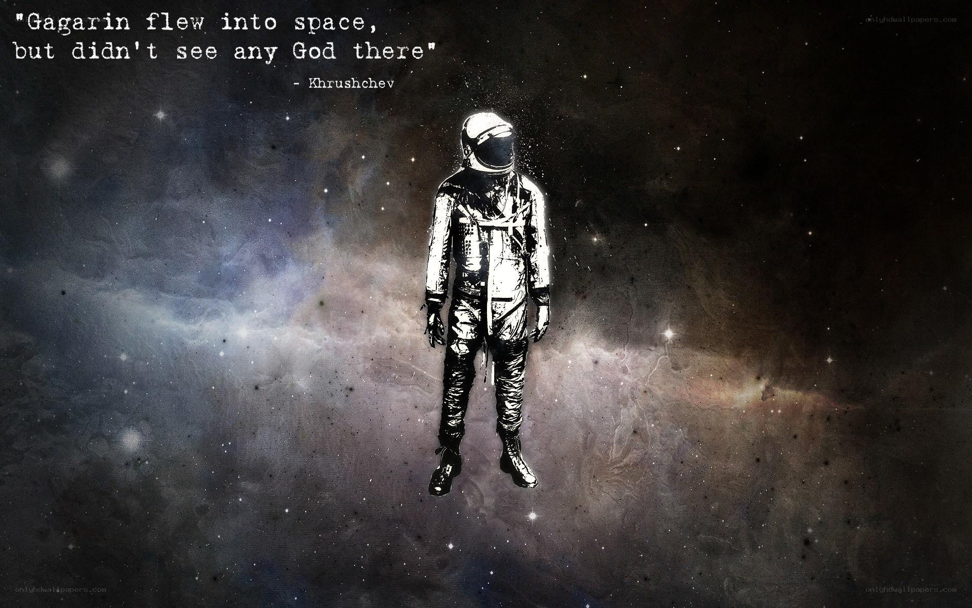 astronaut in space