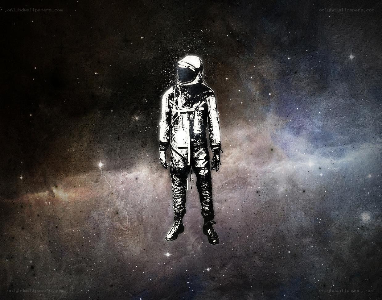 astronaut in space