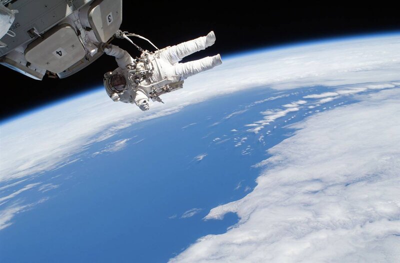Astronaut in space