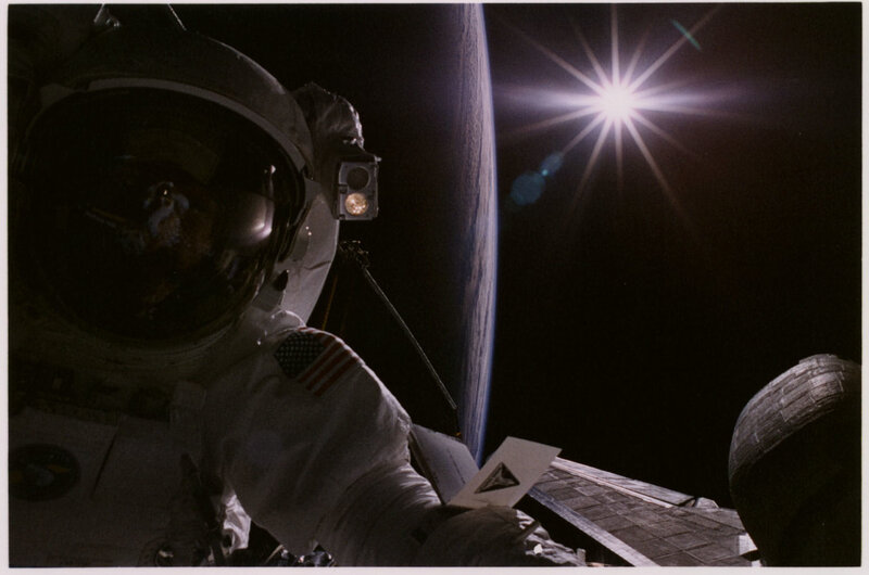 Astronaut in space