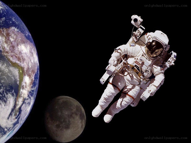 Astronaut in space