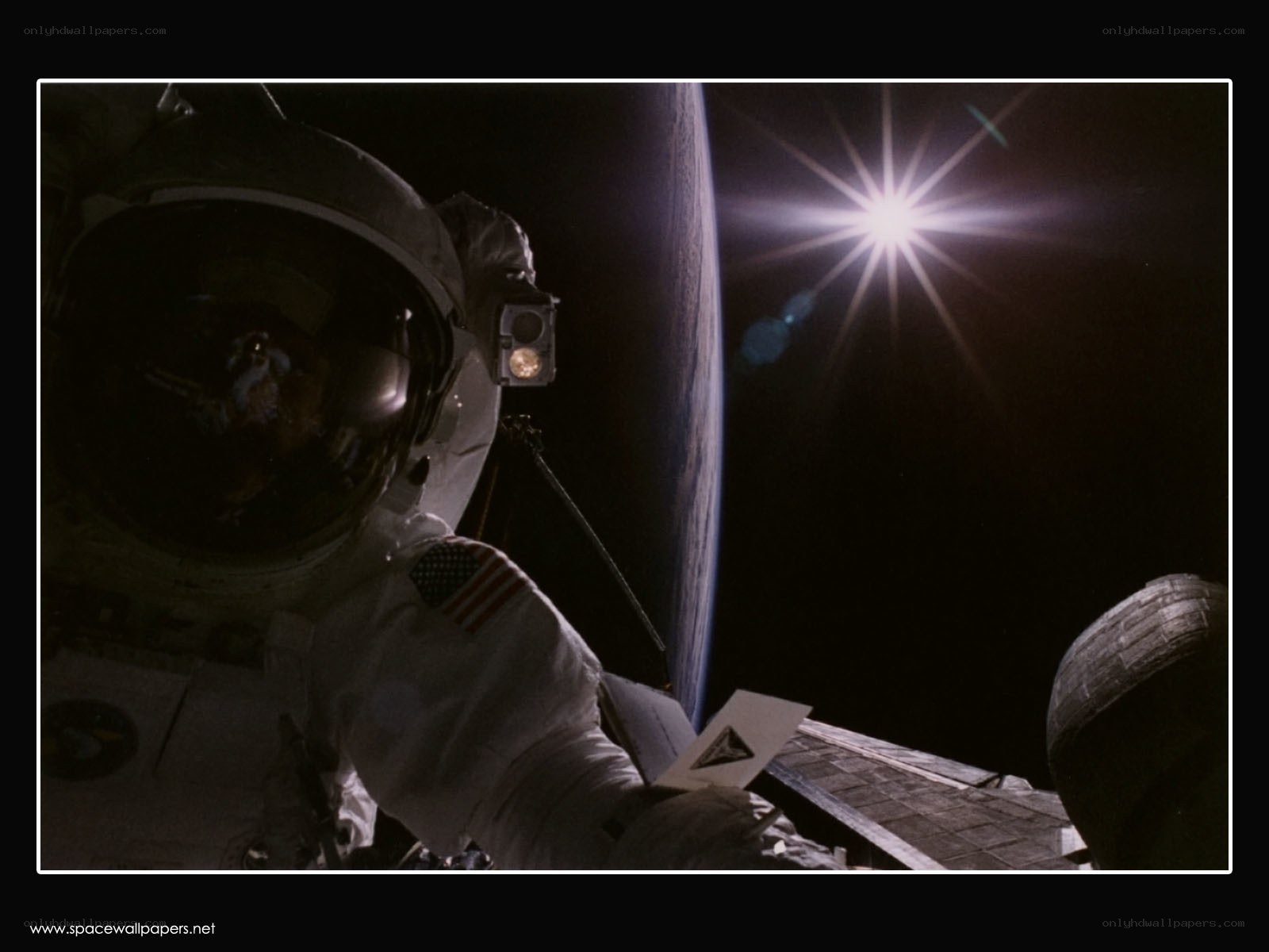 Astronaut in space