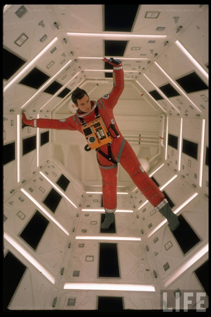 astronaut in space capsule