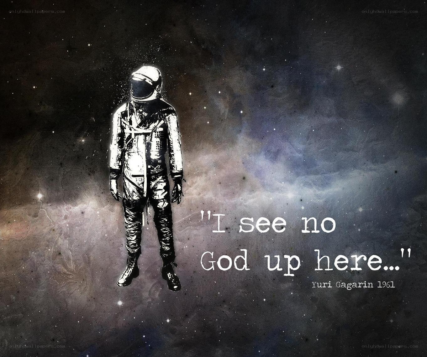 astronaut in space quote