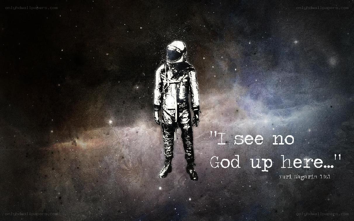 astronaut in space quote