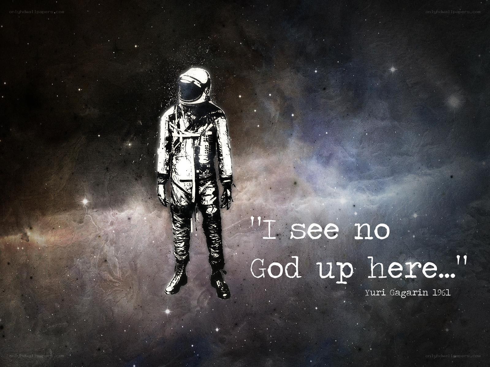 astronaut in space quote