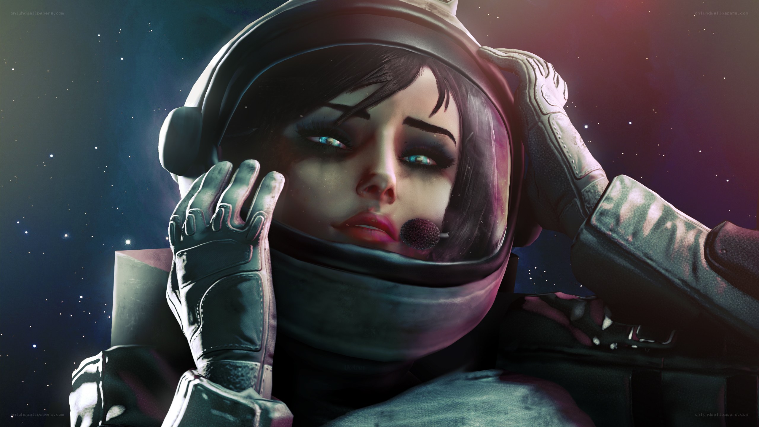 astronaut in space suit