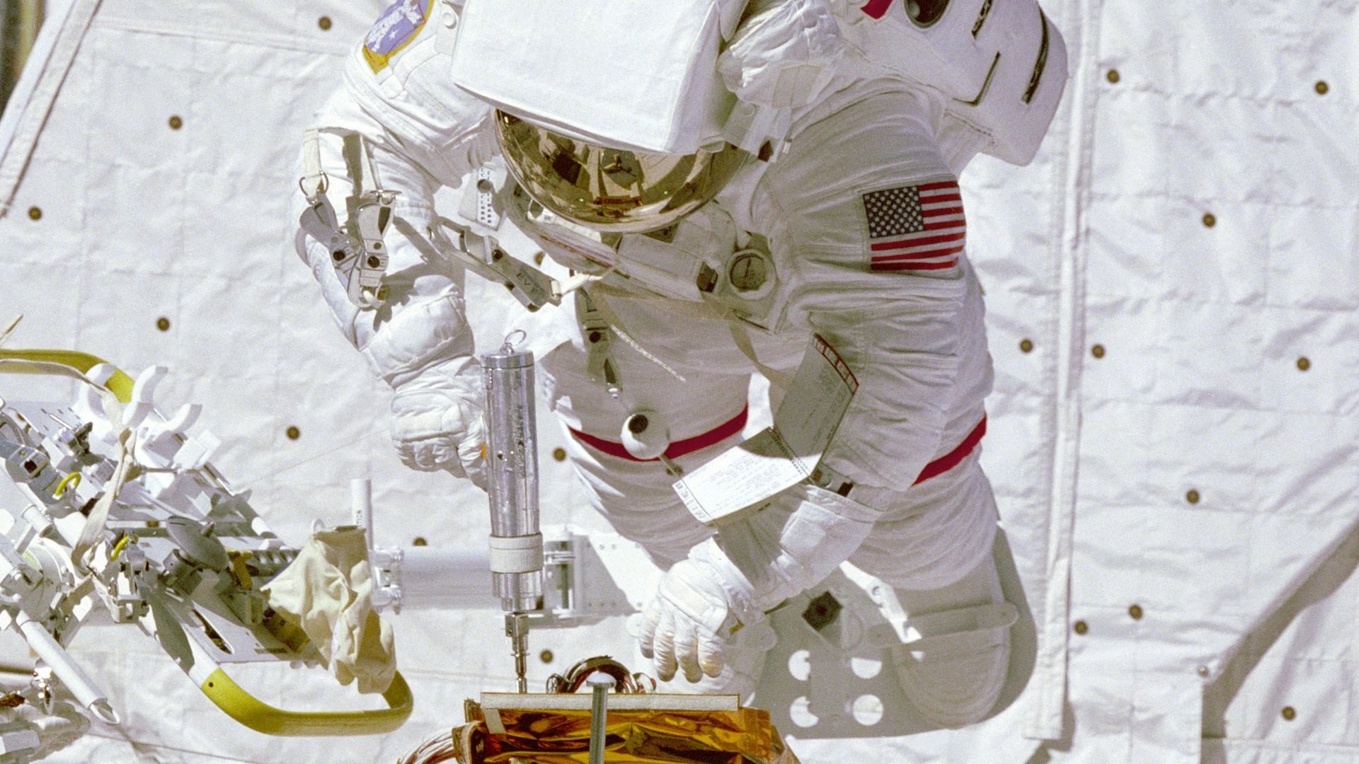 Astronaut in space suit