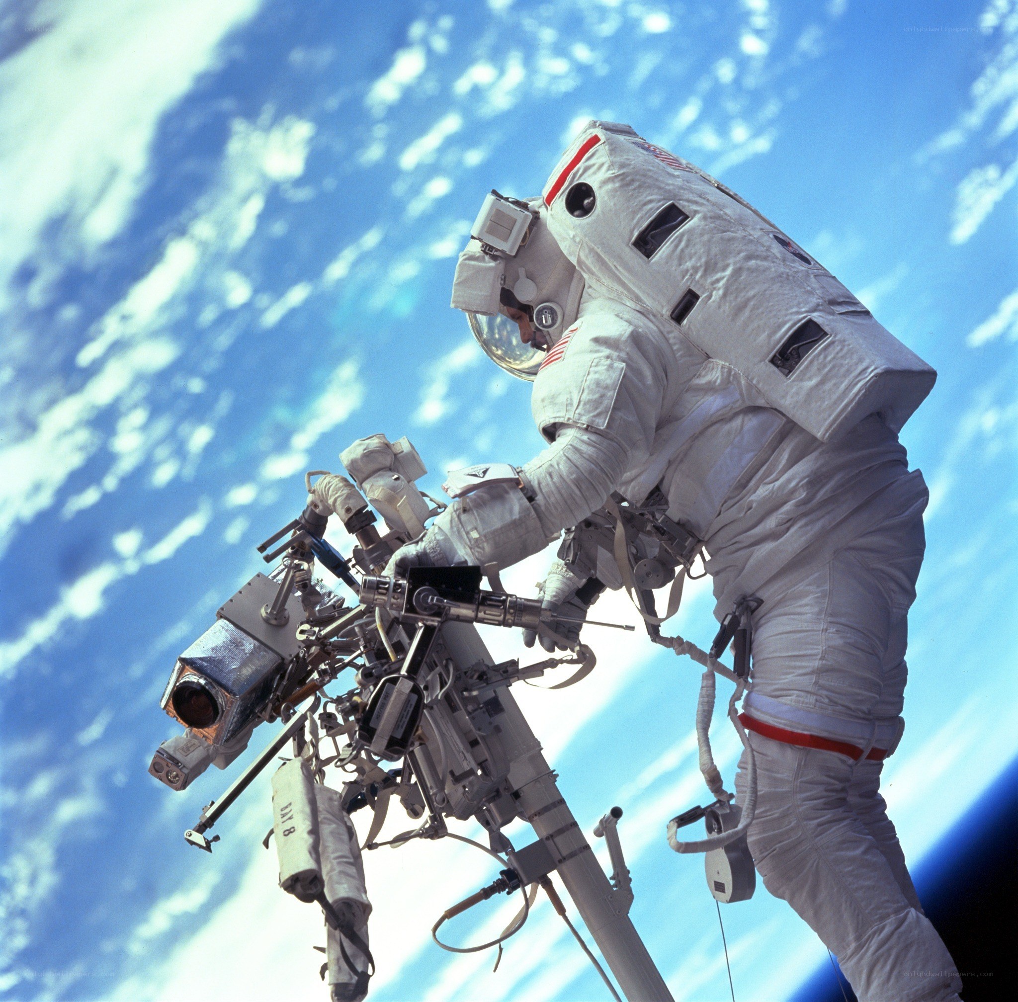 Astronaut in space suit