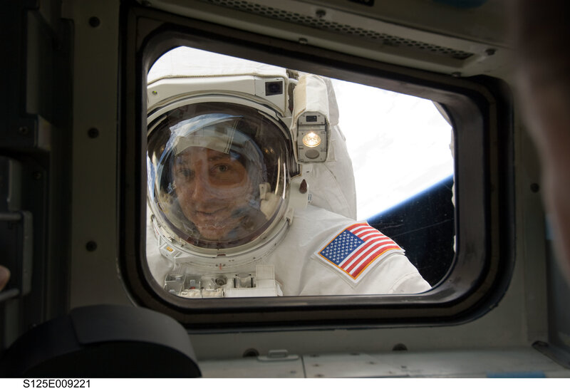 Astronaut in space suit