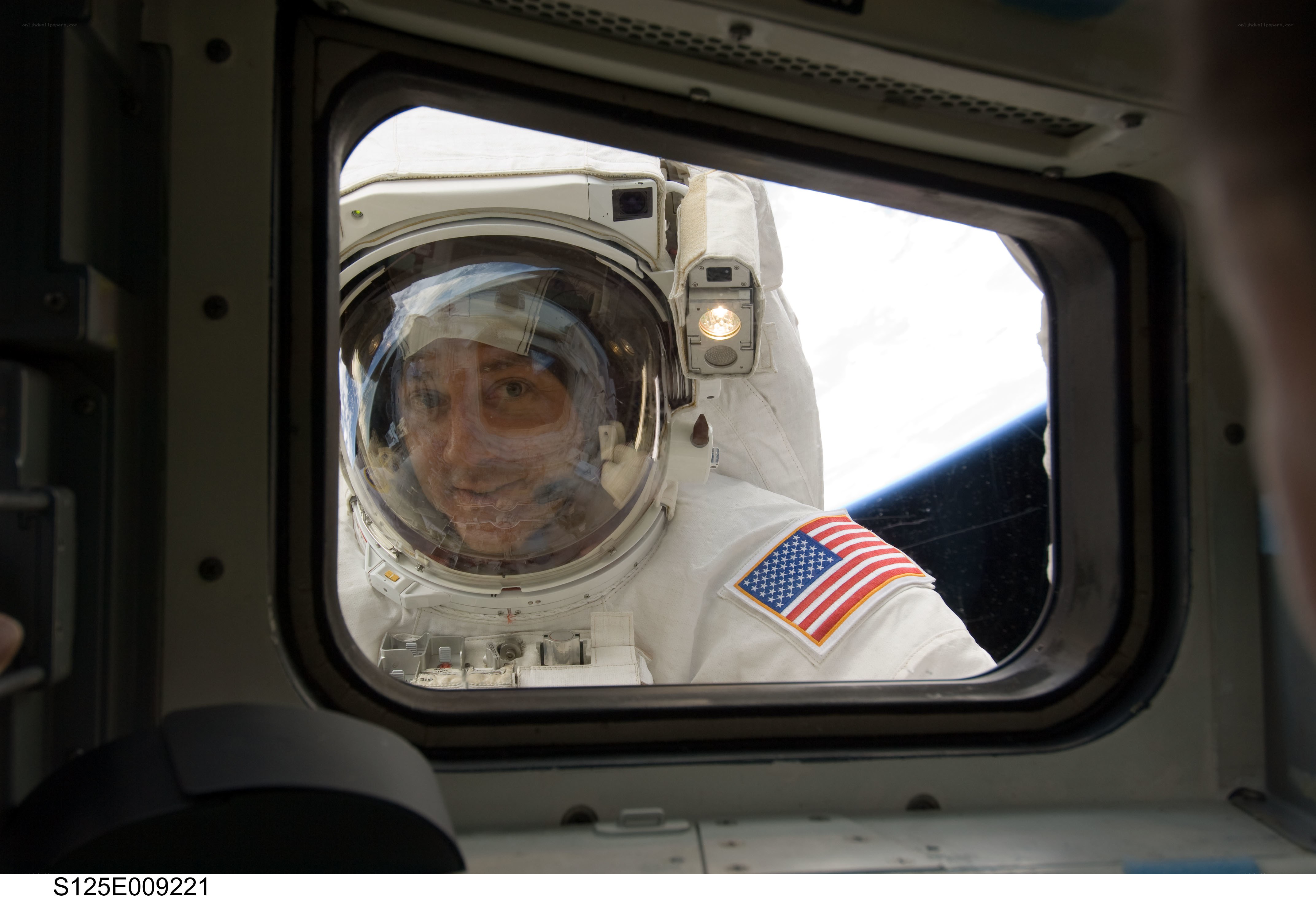 Astronaut in space suit