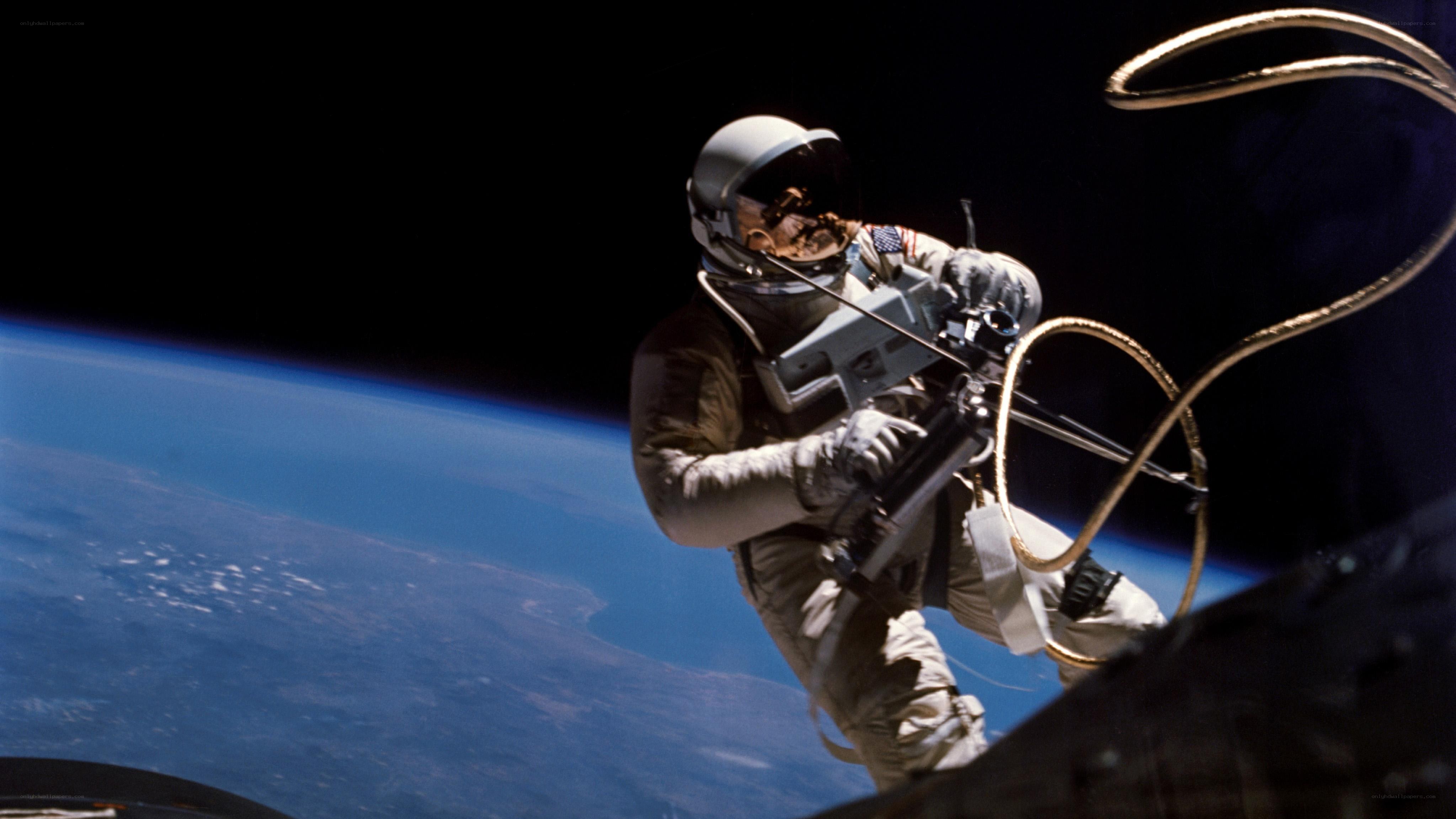 astronaut in space suit