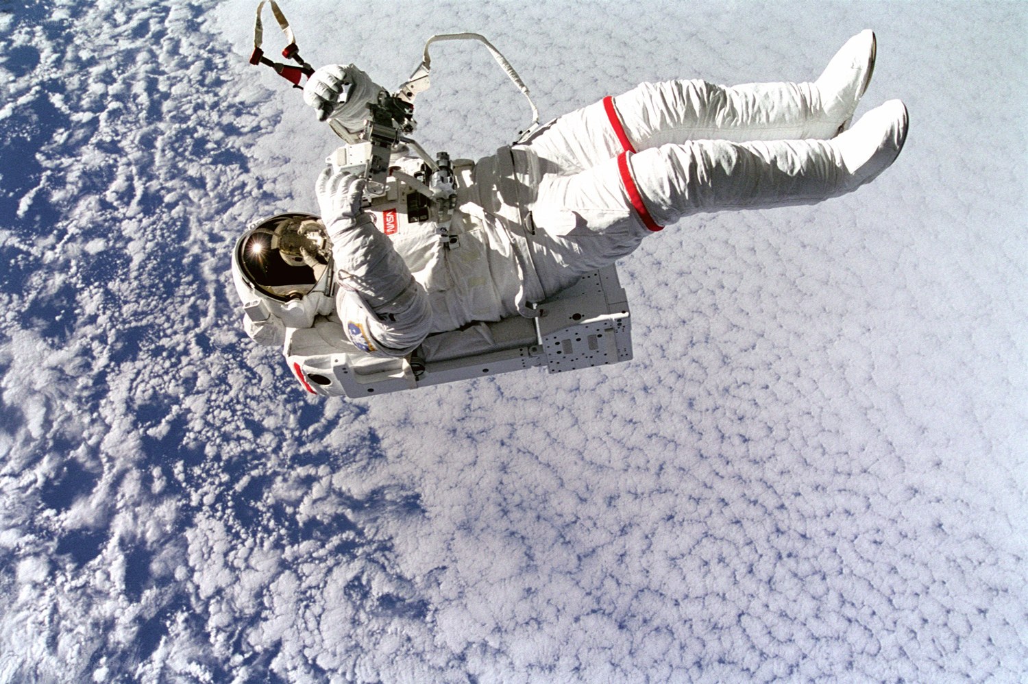 Astronaut in space suit