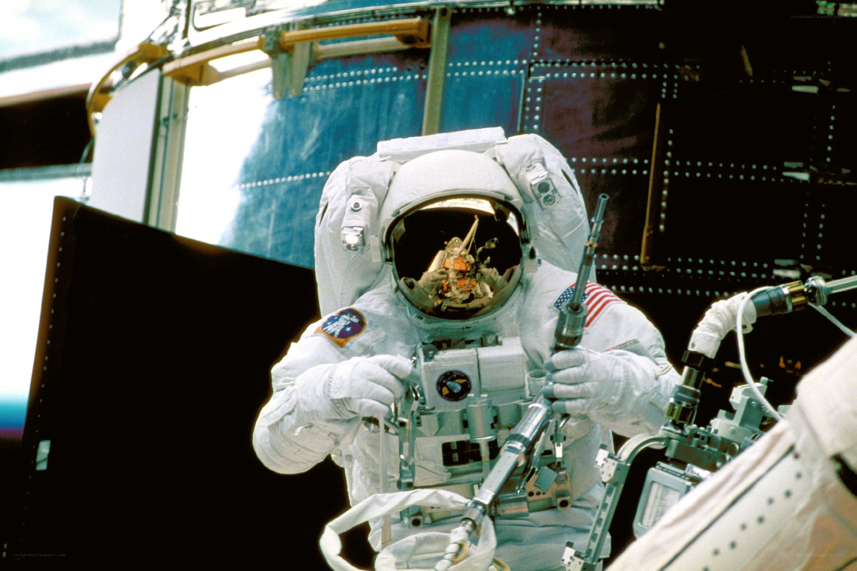 astronaut in space suit