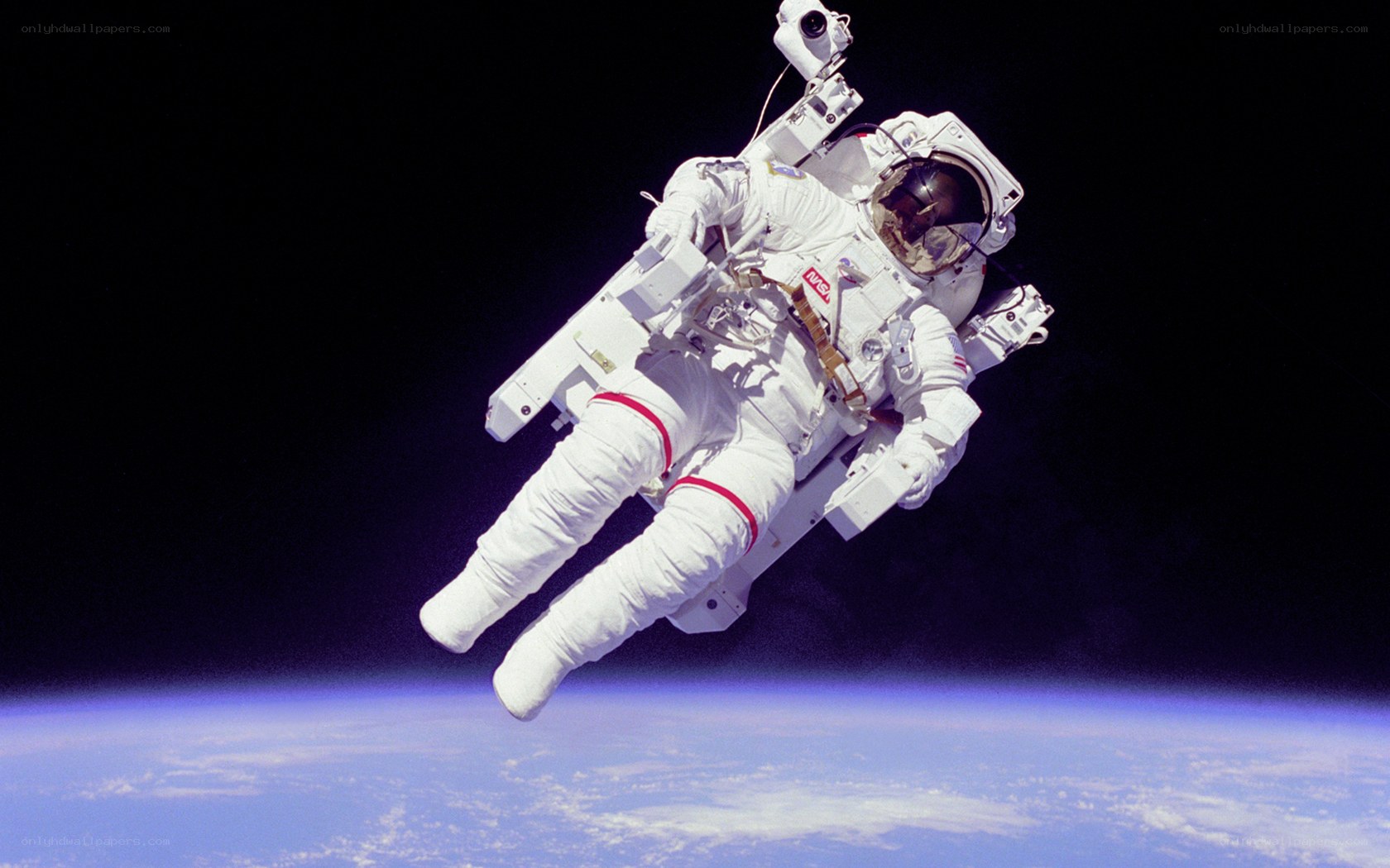 Astronaut in space suit