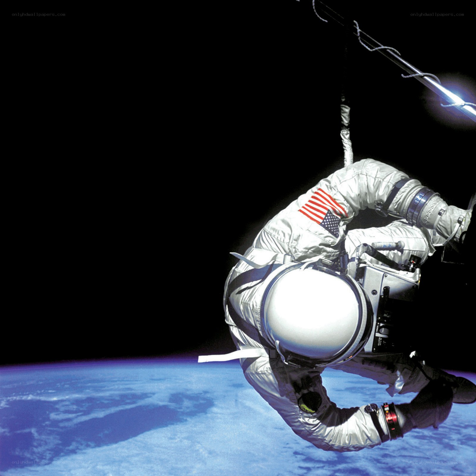 Astronaut in space suit