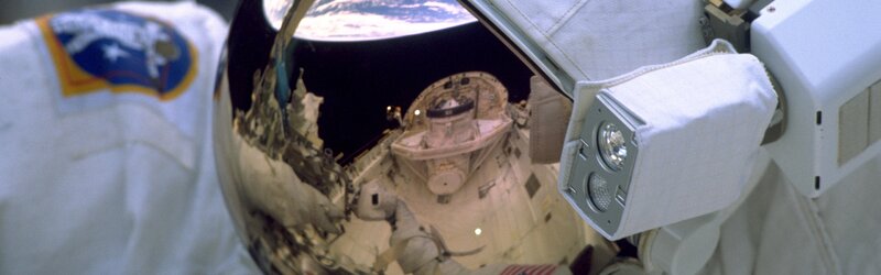 Astronaut in space suit