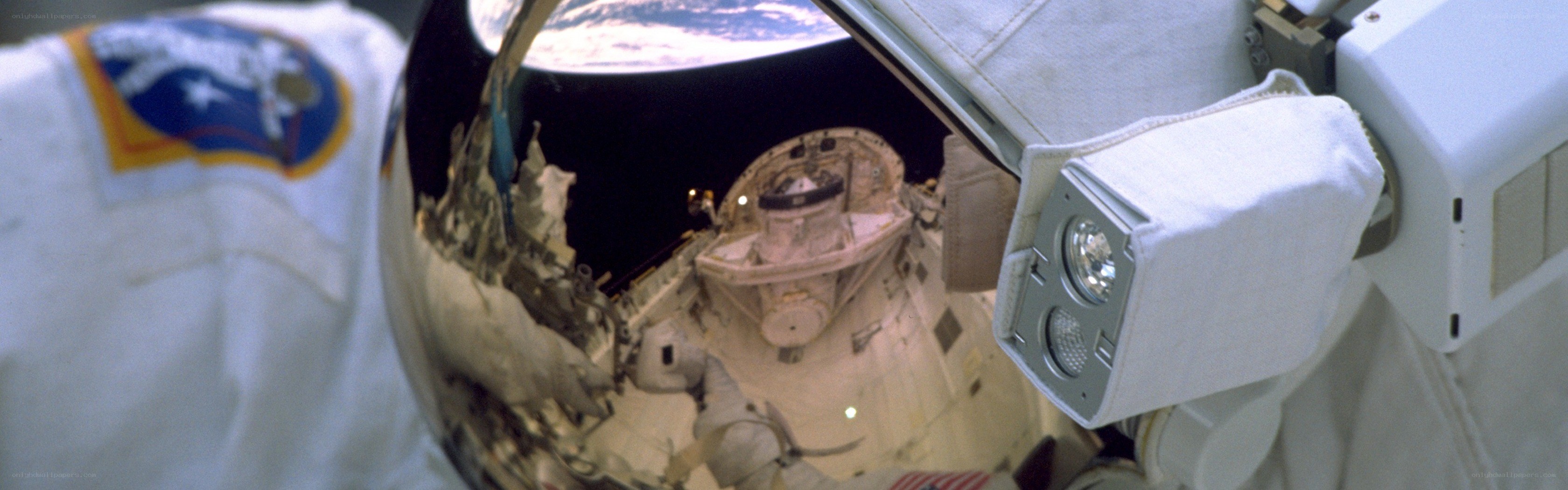 Astronaut in space suit