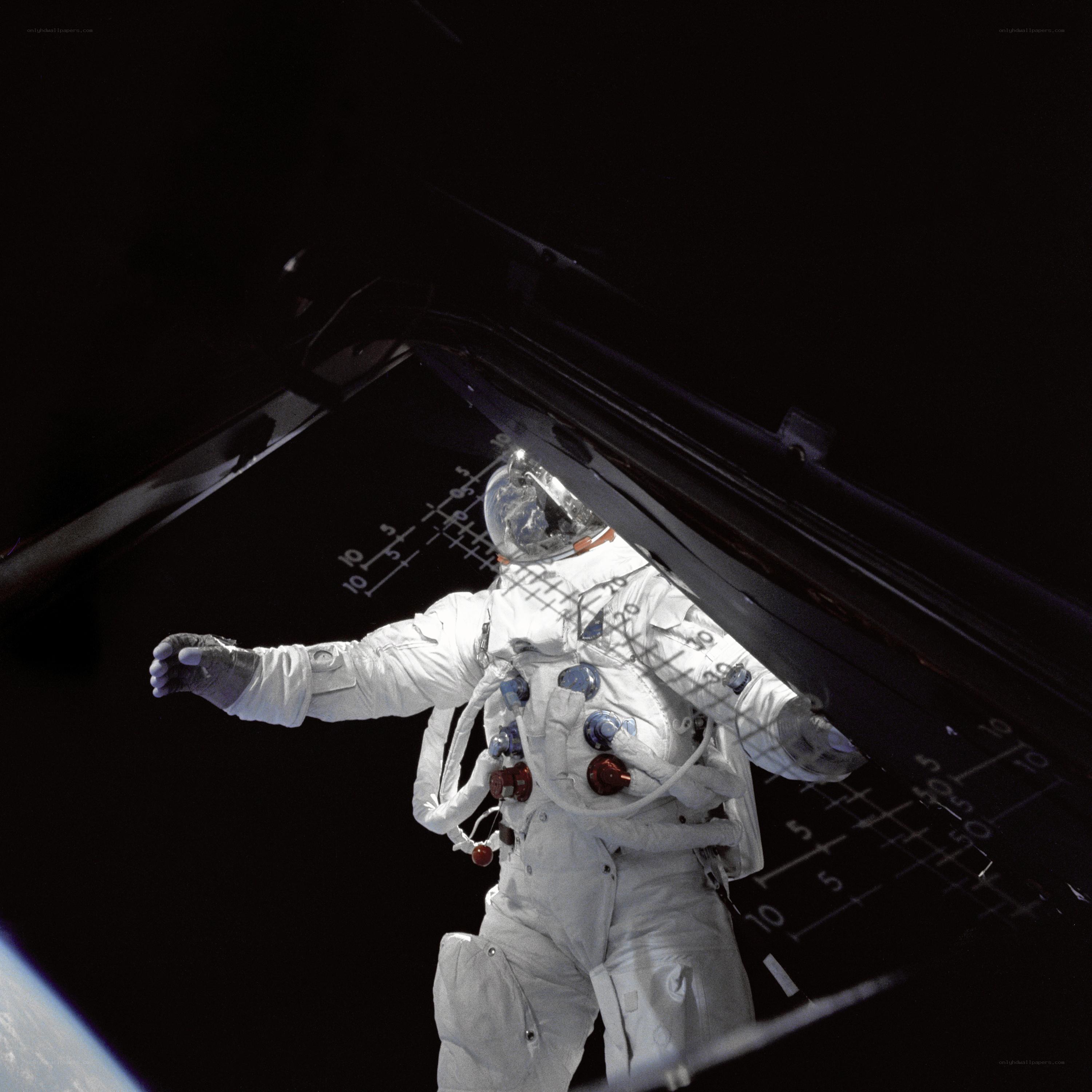 astronaut in space suit