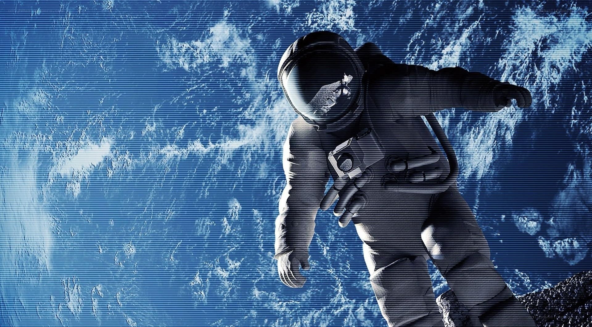 astronaut in space suit