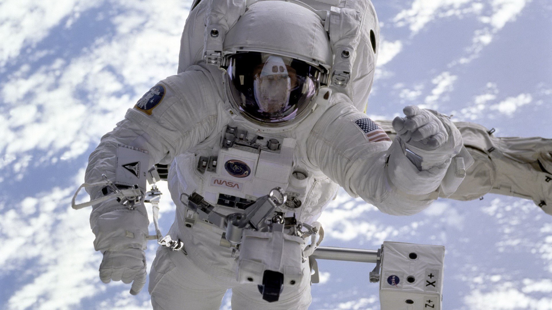 Astronaut in space suit