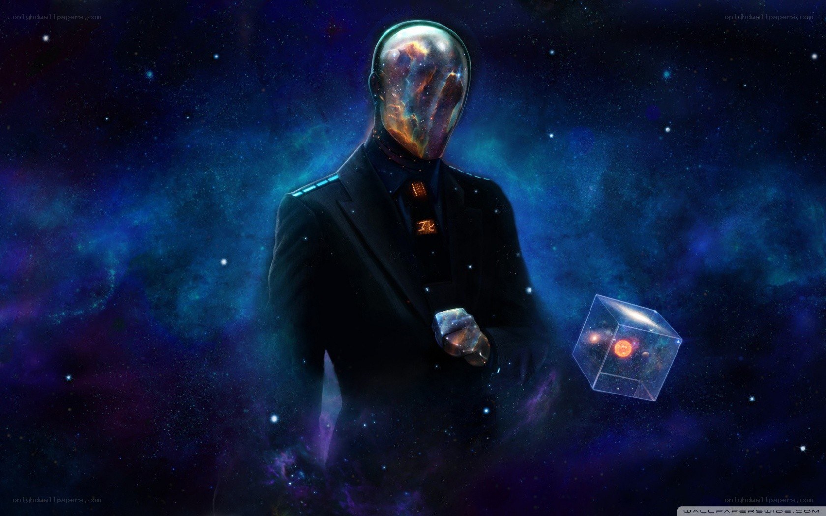 astronaut in space suit