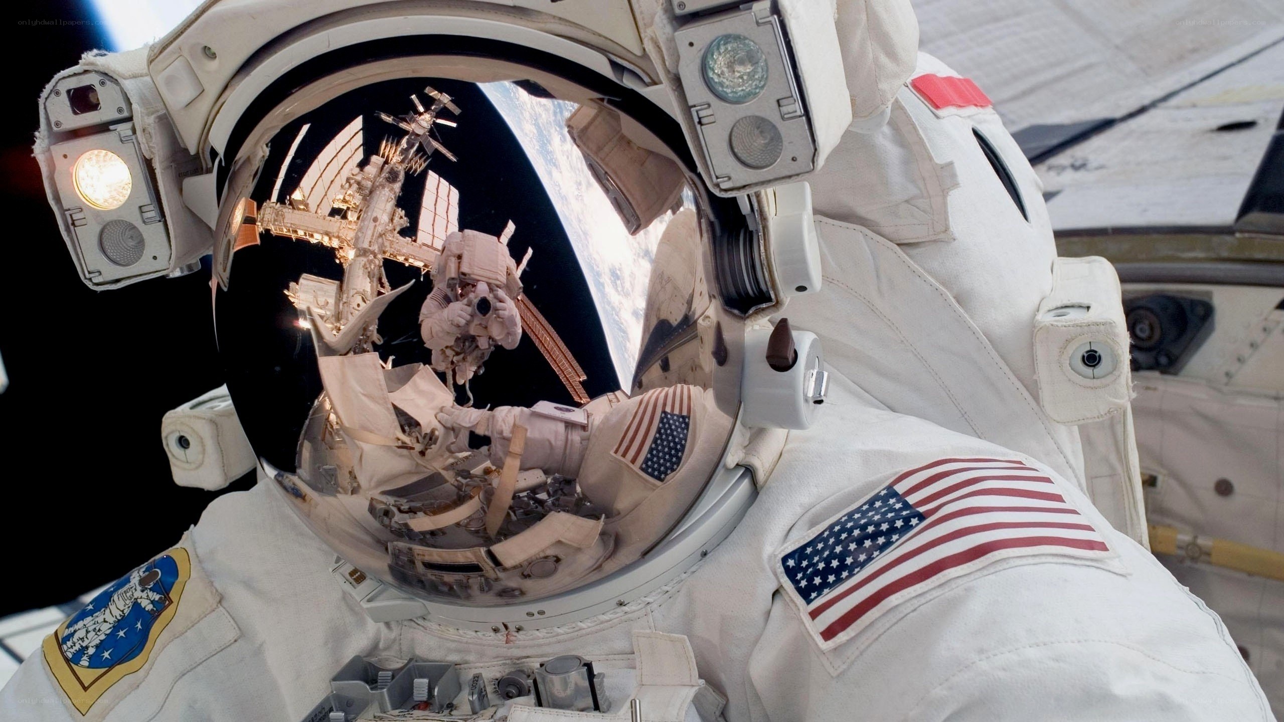 astronaut in space suit