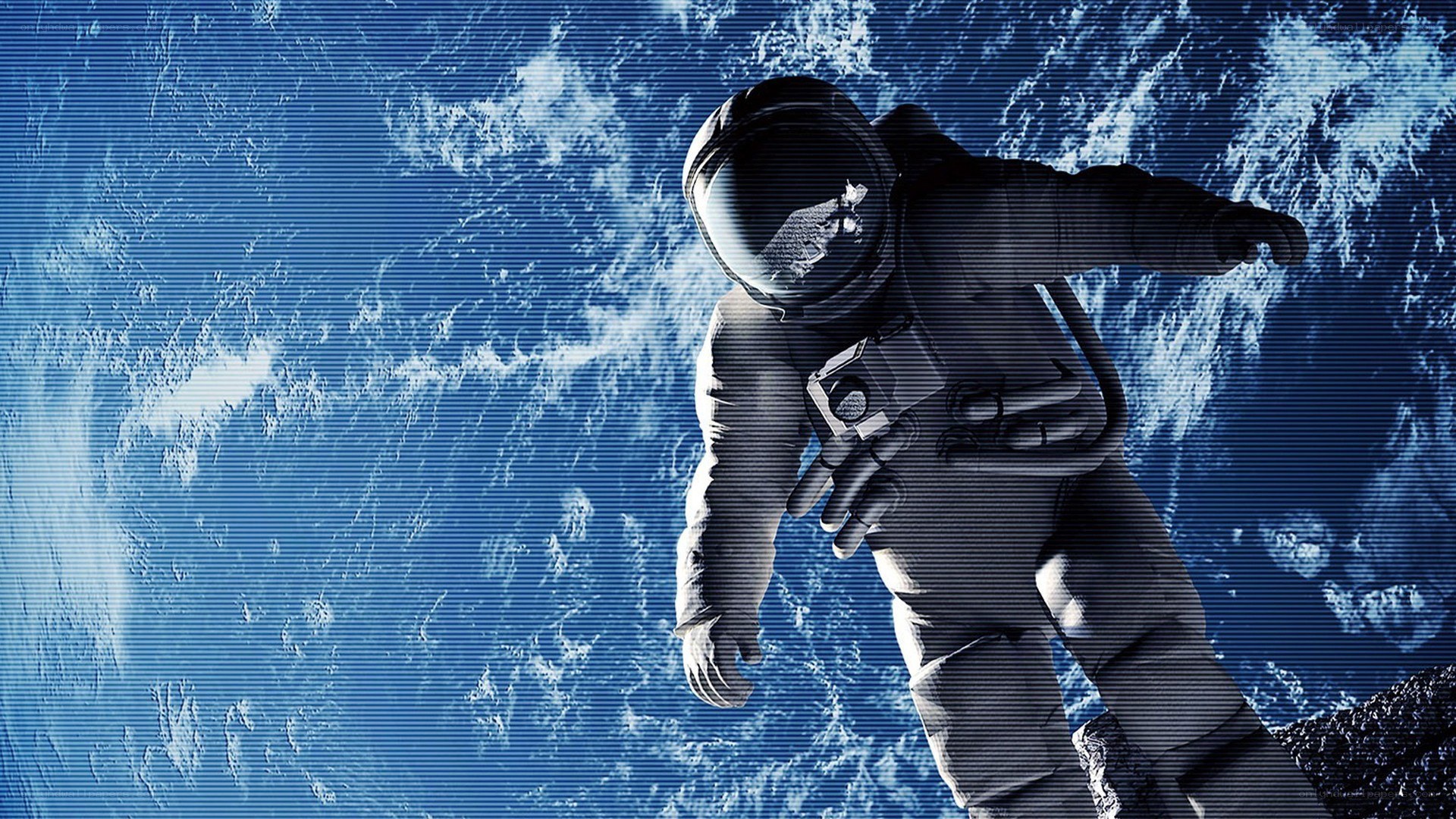 astronaut in space suit