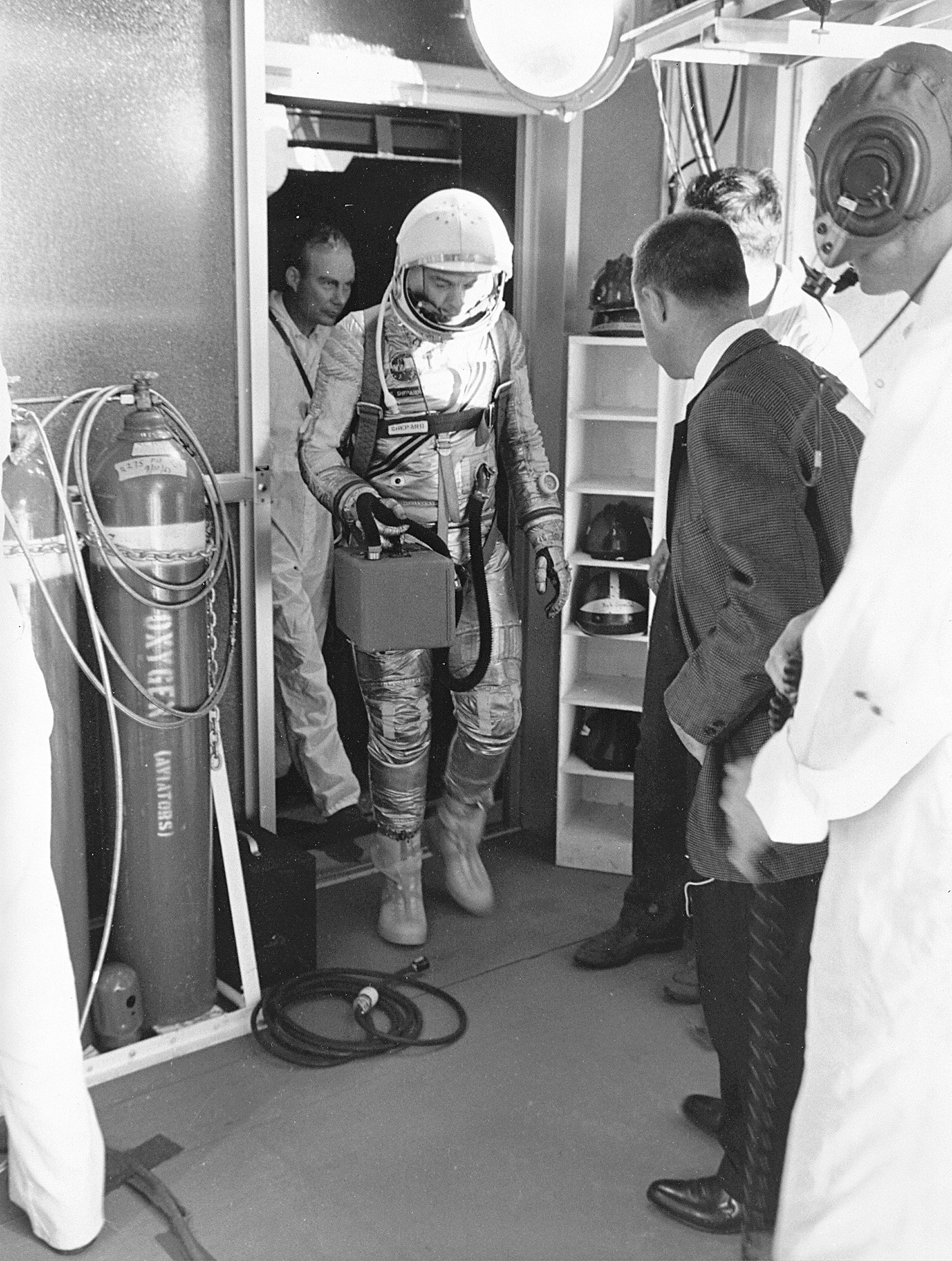 Astronaut in space suit