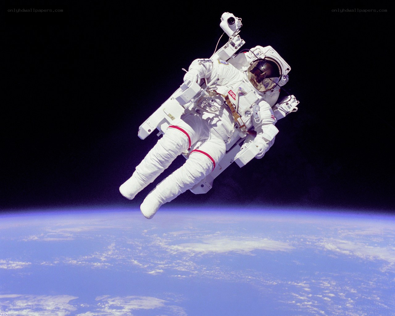 Astronaut in space suit