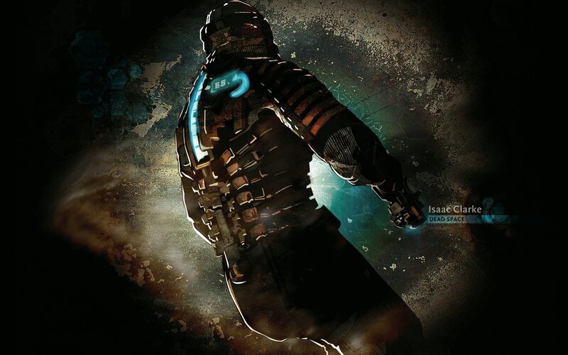 Astronaut in Space Suit — Black, Dramatic, Night