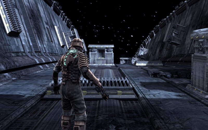 Astronaut in Space Suit — Gray, Dark, Tense