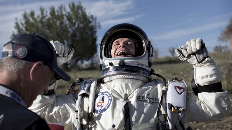 Astronaut in Space Suit — White, Celebratory, Afternoon