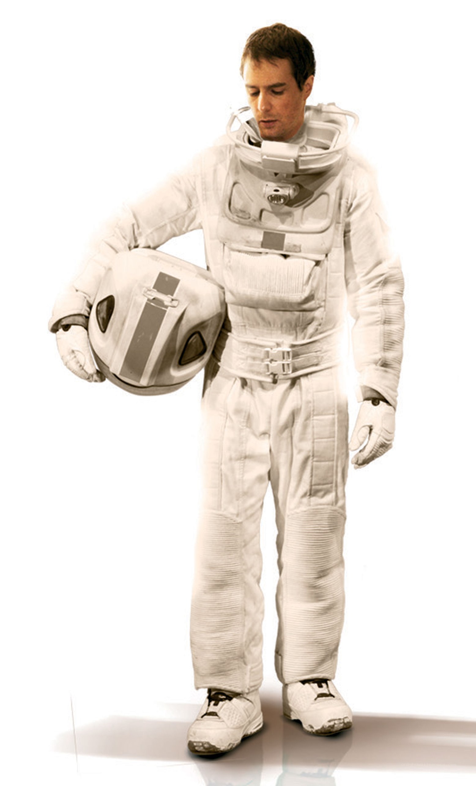 astronaut in white suit