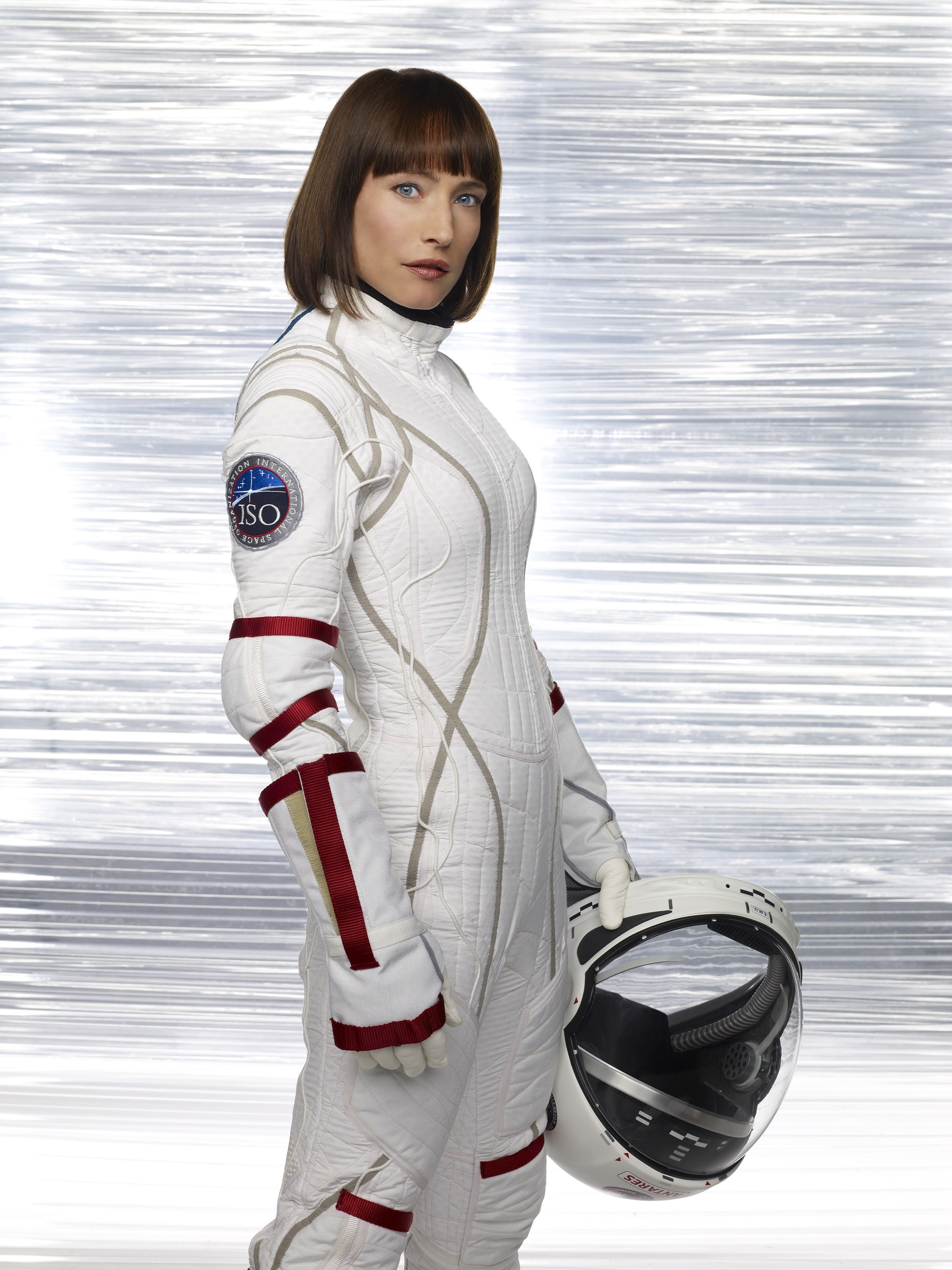 Astronaut in white suit