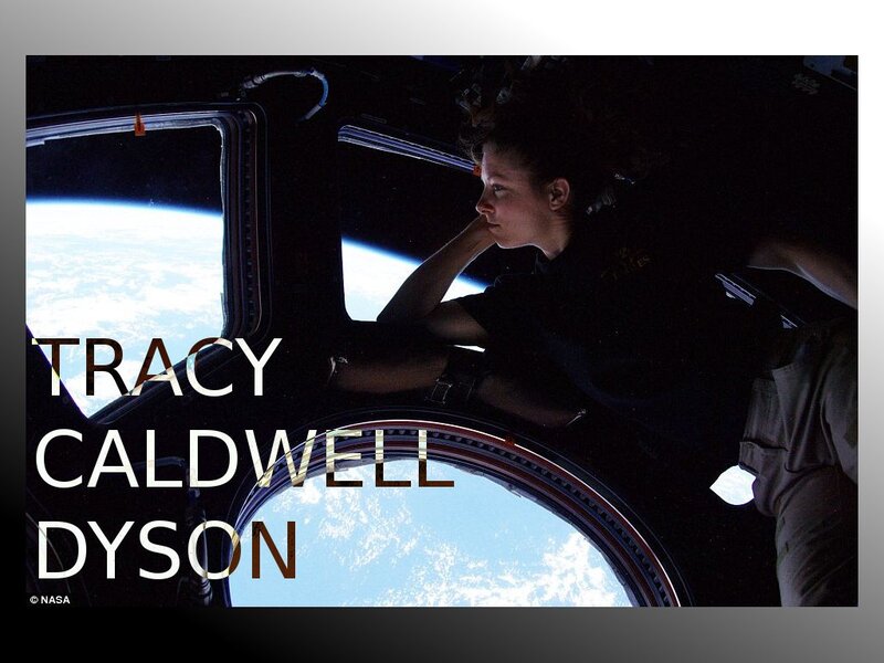 Astronaut Looking Out Window — Black