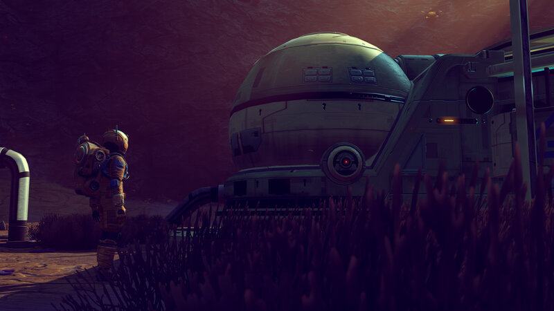 Astronaut Near Rover