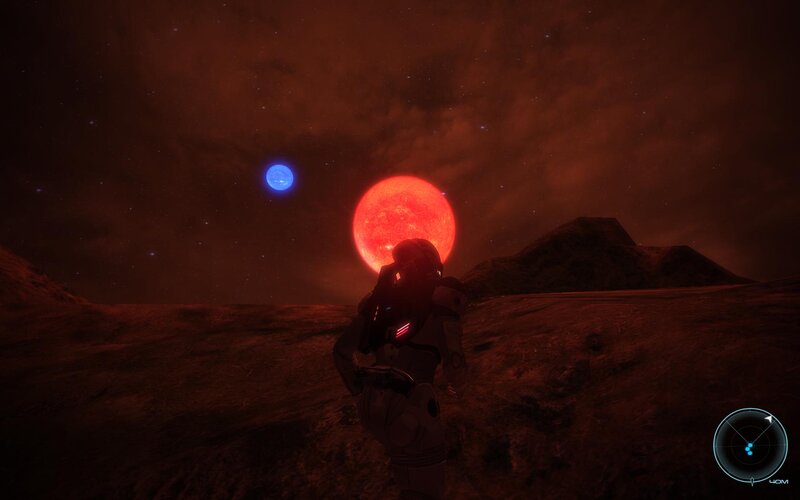astronaut on alien planet