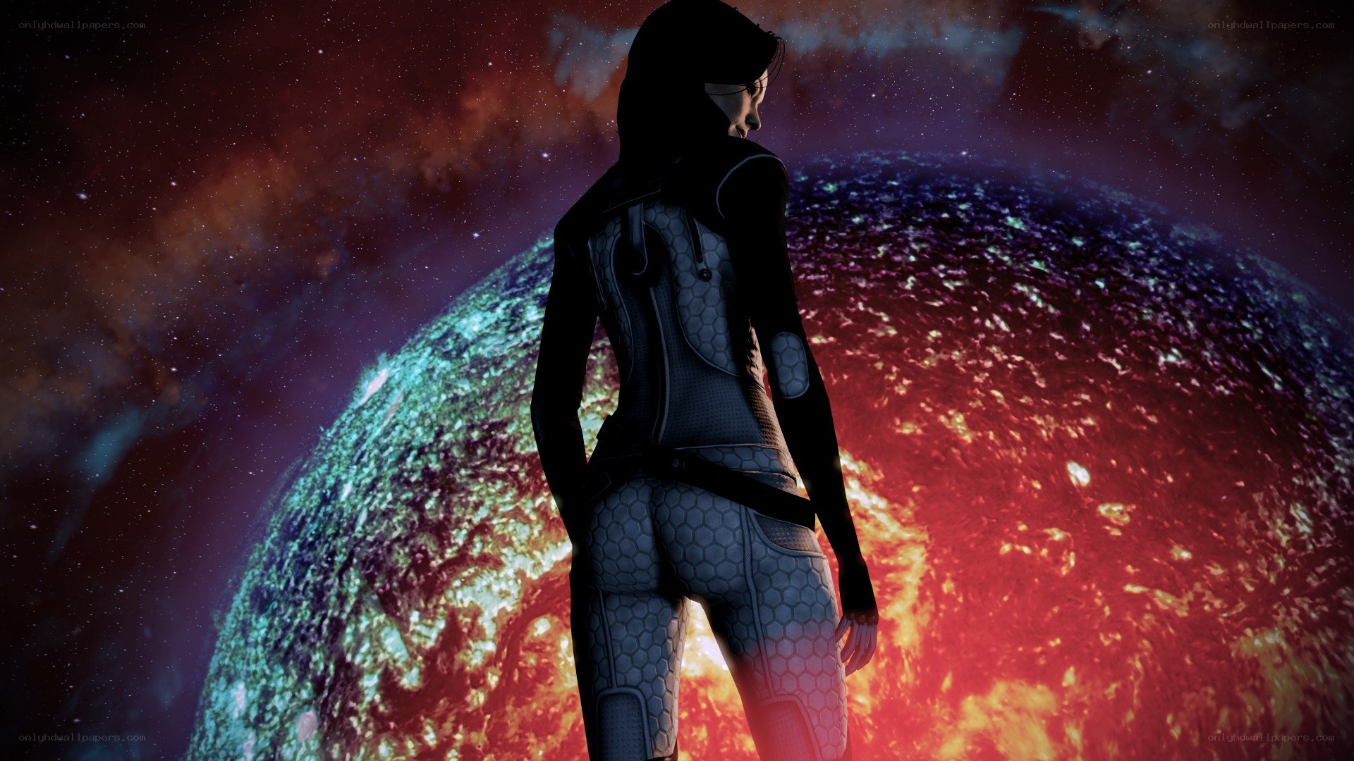 astronaut on alien planet