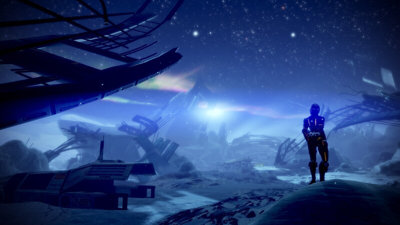 astronaut on alien planet