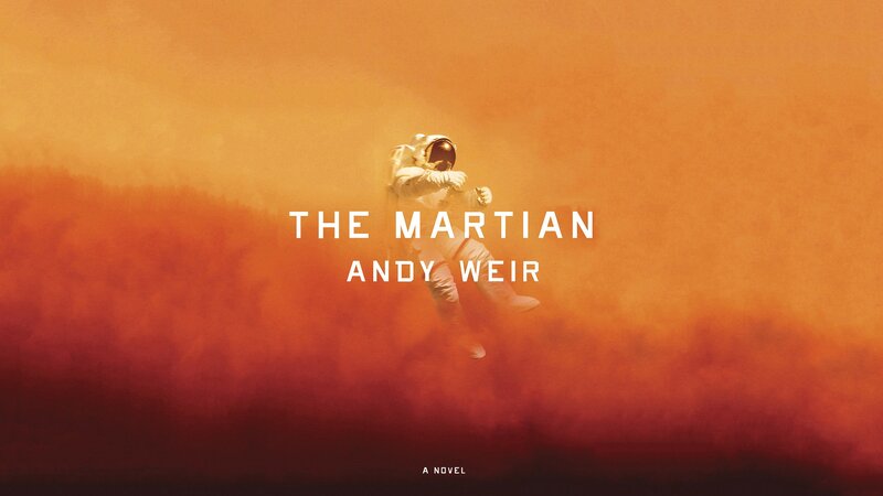 Astronaut on Mars — Orange