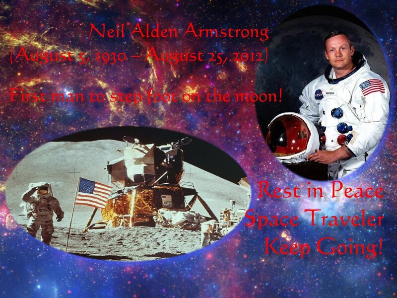 Astronaut on Moon Surface — Blue