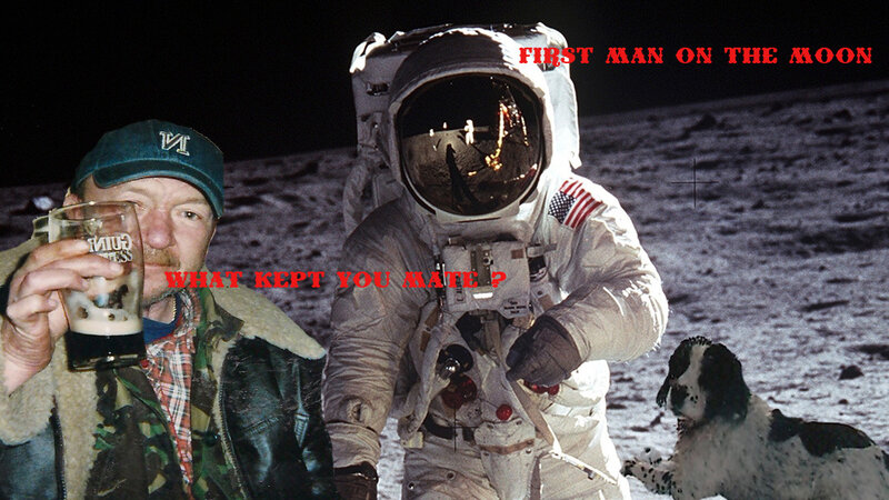 Astronaut on Moon