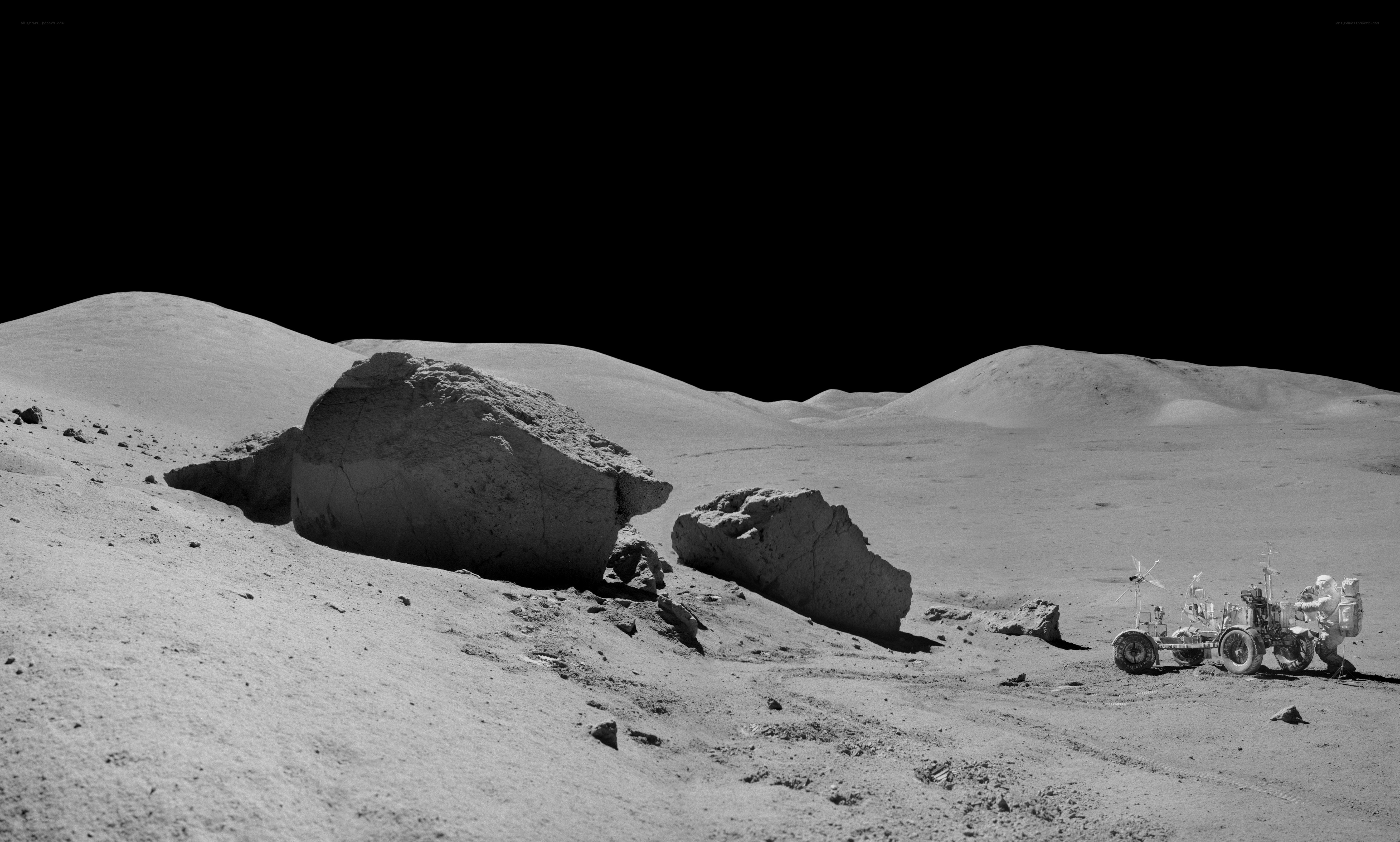 Astronaut on the Moon