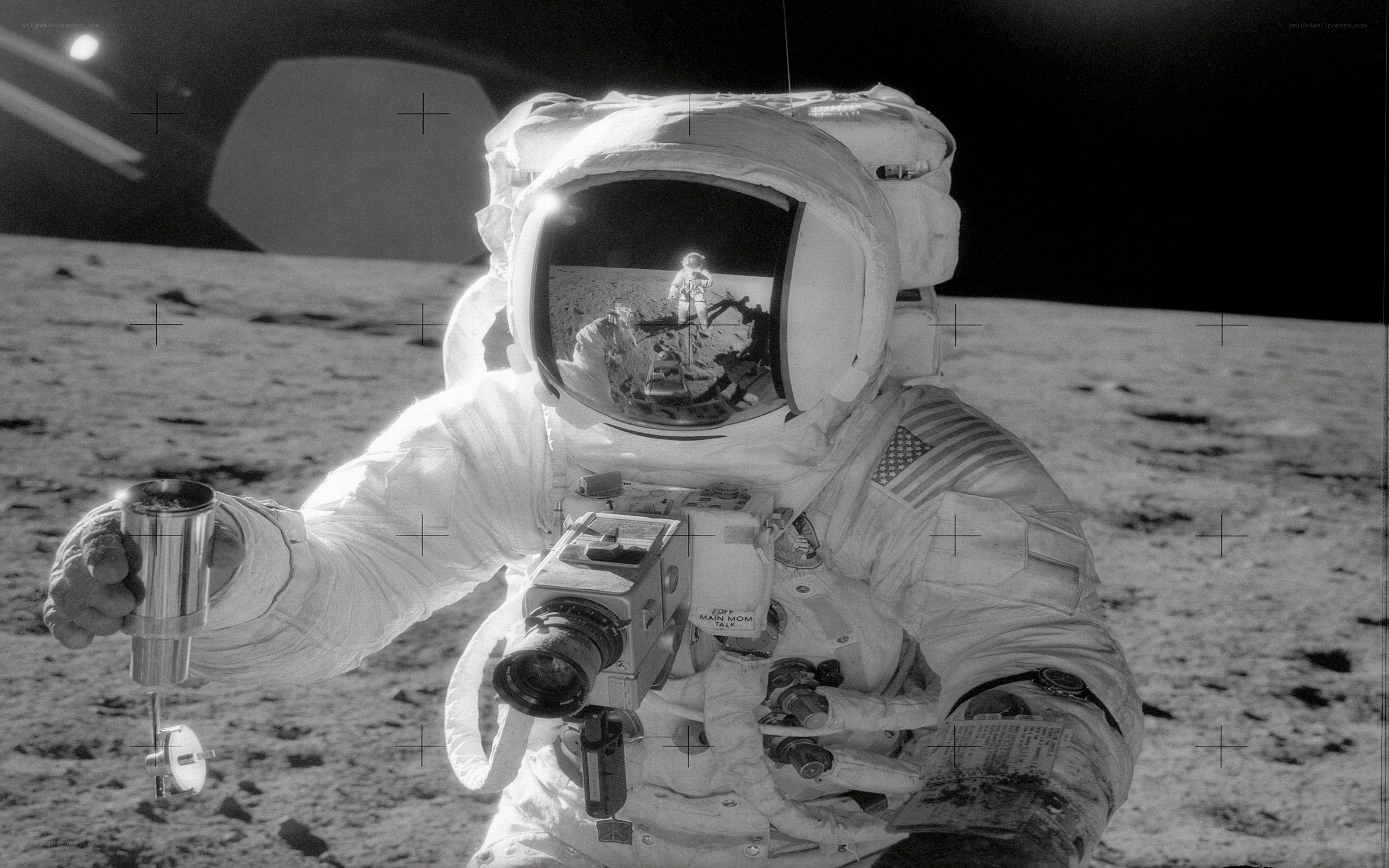 Astronaut on the Moon